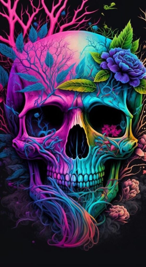 🔥 Skull Wallpaper 1080p, 2K, 4K, 5K, Aesthetic New - RajuEditor.Com