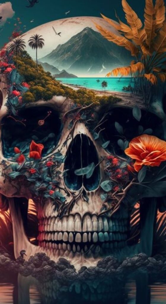 Skull Wallpaper 1080p, 2K, 4K, 5K, Aesthetic New – RajuEditor.Com