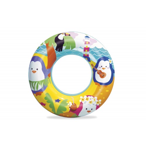 Swimming Ring Sea Animals Penguins 51 cm BESTWAY