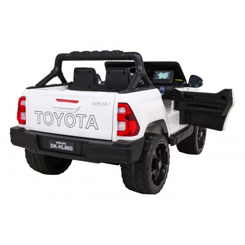 Toyota Hilux vehicle White