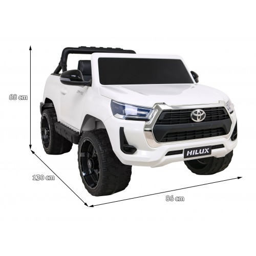 Toyota Hilux vehicle White