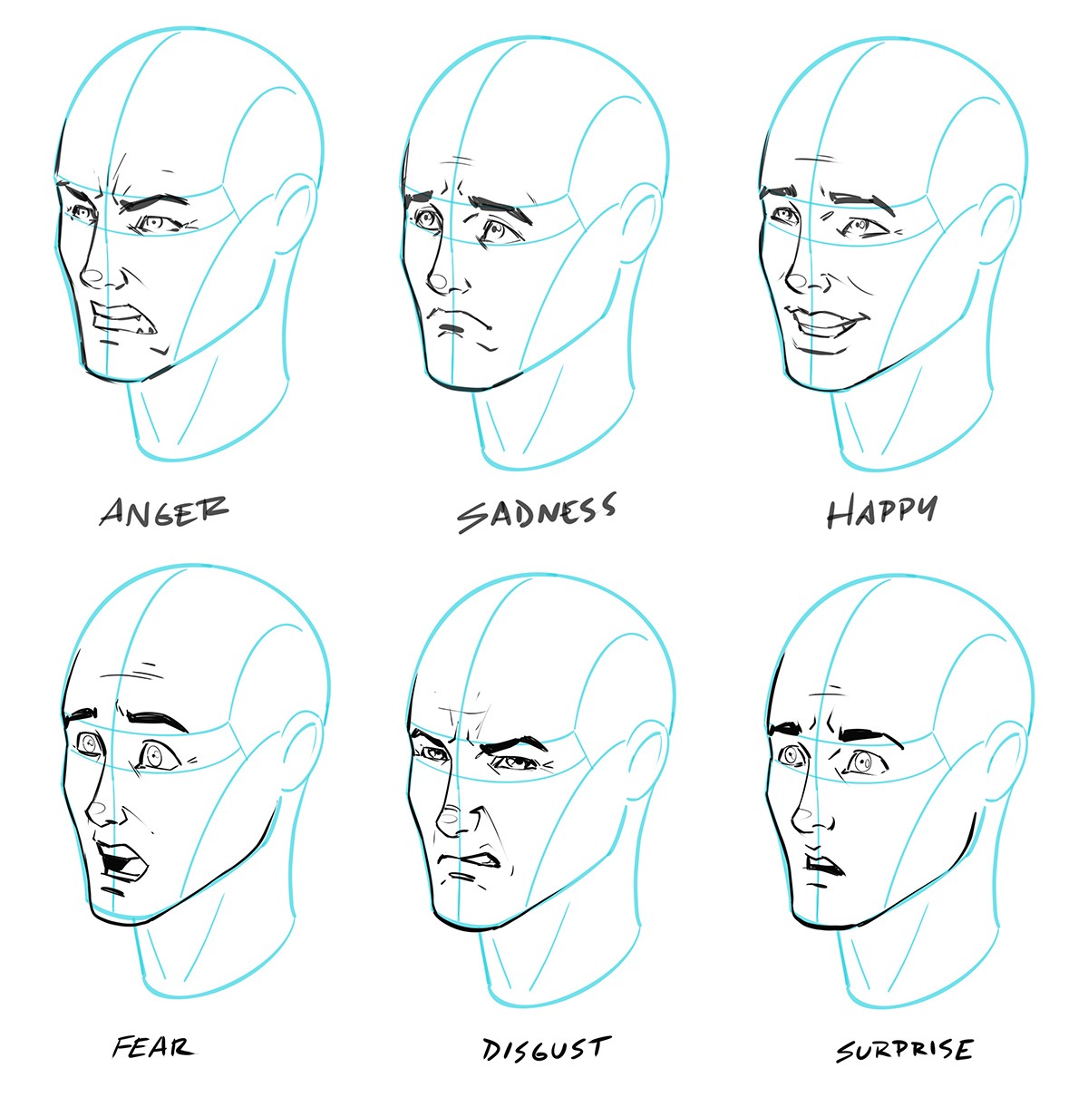 Breathtaking Info About How To Draw Different Expressions - Weektaste