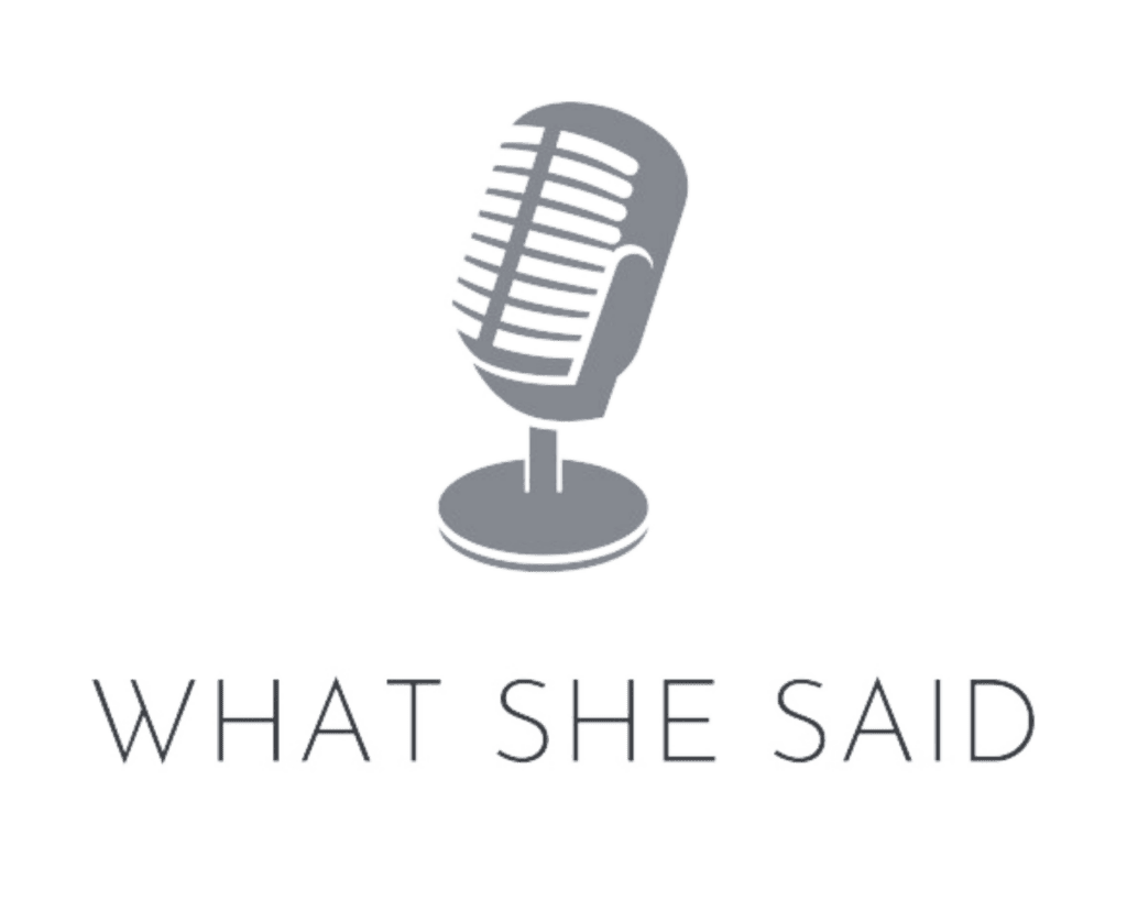 what she said talk