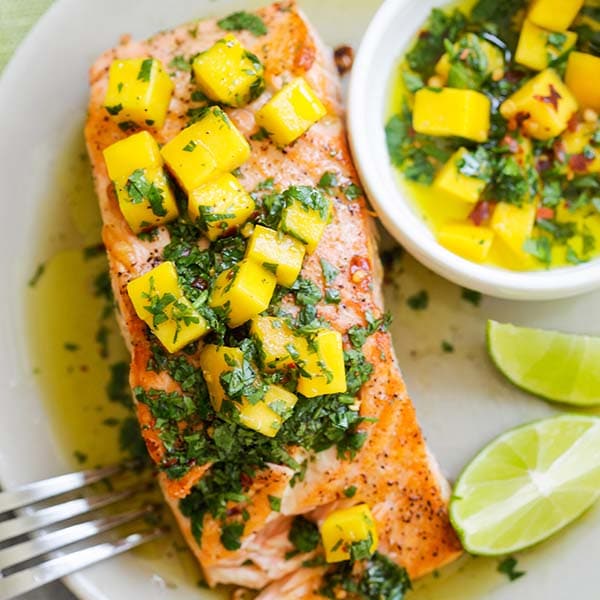 Chimichurri Salmon