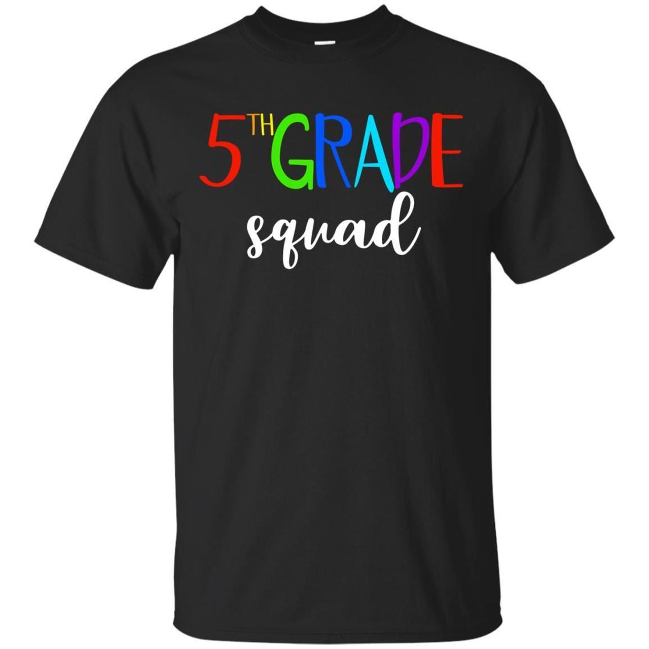 5th Grade Squad Cool Fifth Grade Tea Shirt 207673105