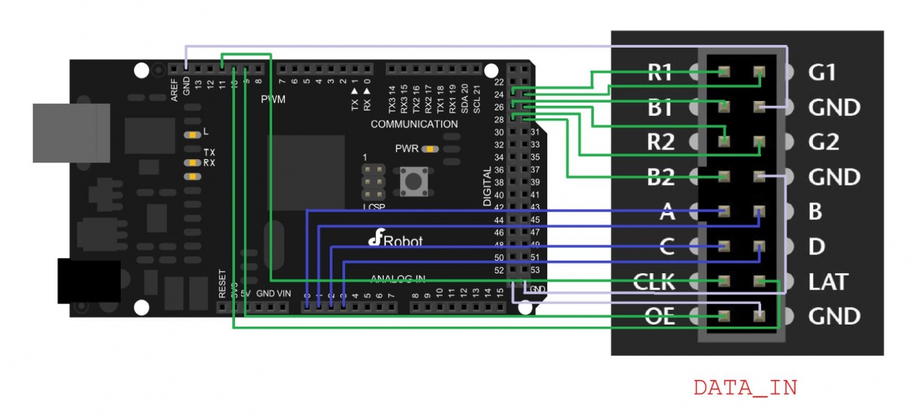 64x32_RGB_LED_Matrix_-_4mm_pitch_SKU_DFR0460-DFRobot