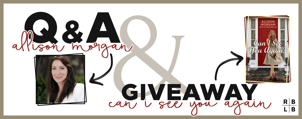 Q&A w/ Allison Morgan + Giveaway