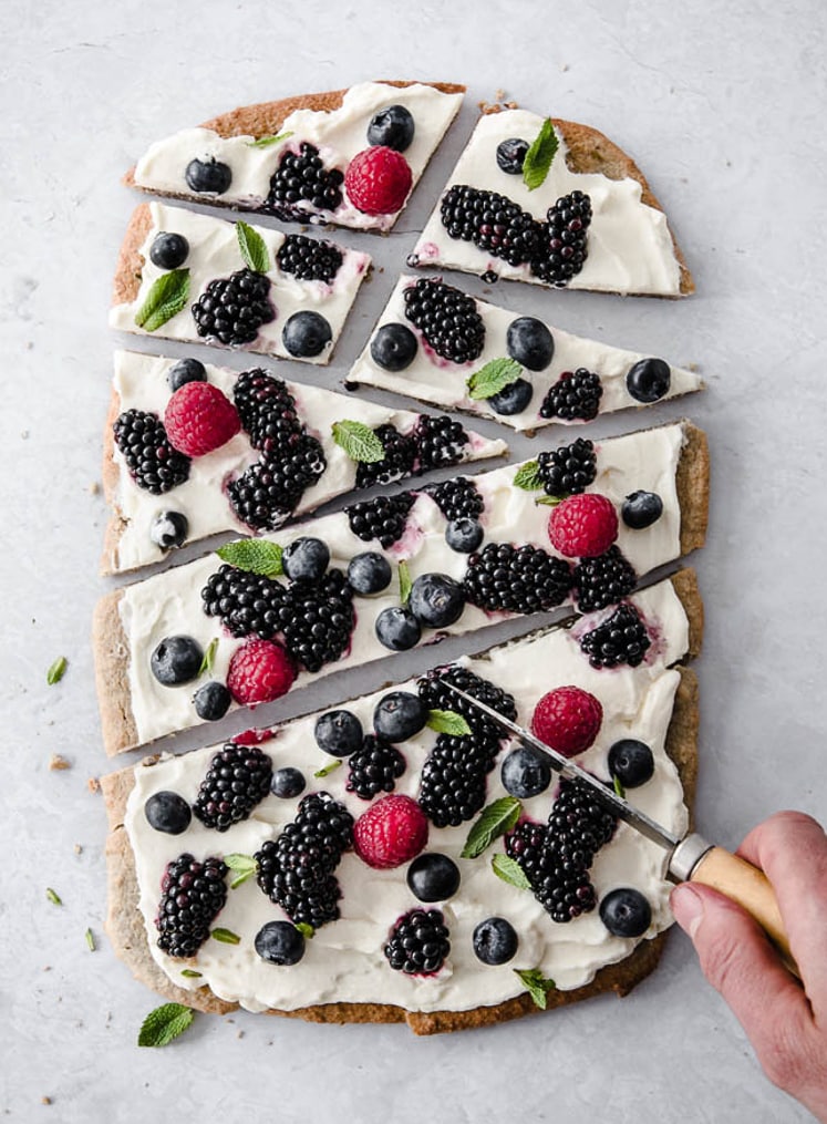 Keto Gluten-Free Fruit Pizza