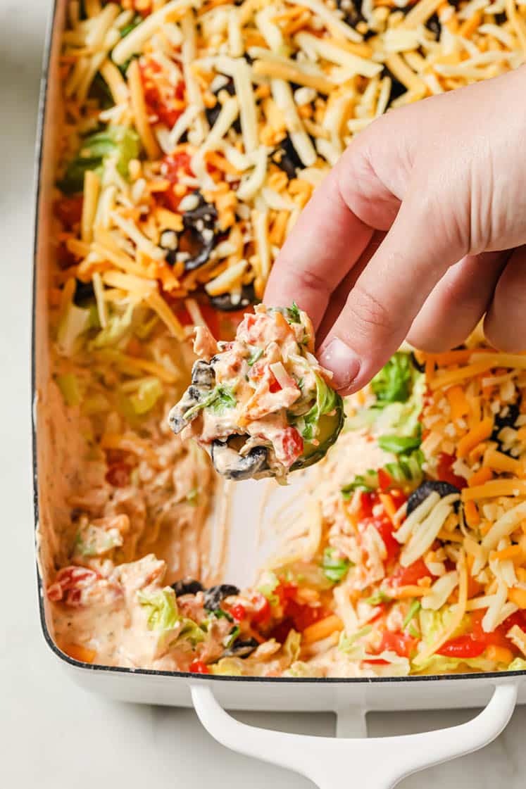 Taco Dip with Cream Cheese