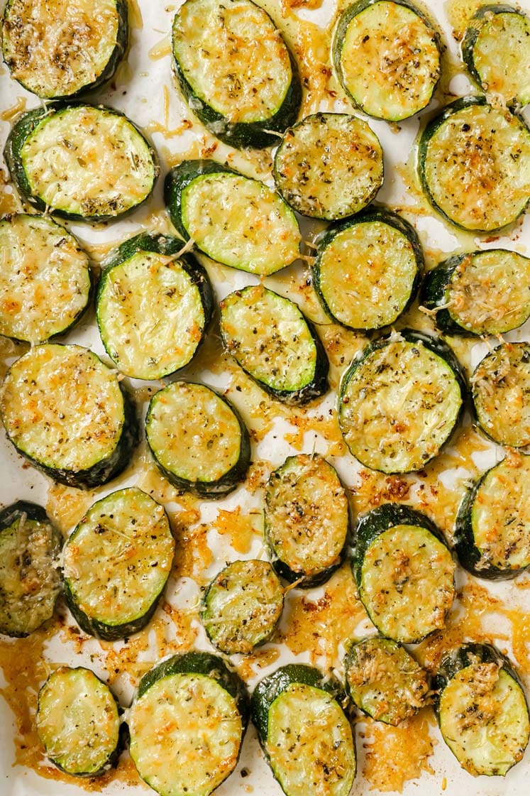 Baked Sliced Zucchini