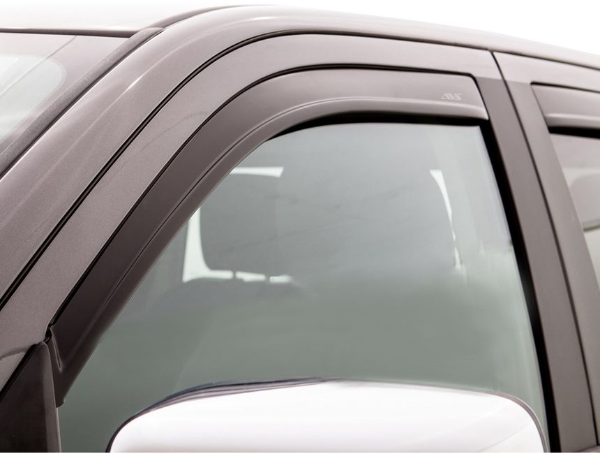 AVS® Matte Black Low Profile Ventvisor® Window Deflectors | RealTruck