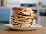 Pancakes aux pépites de chocolat