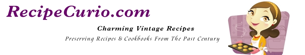 RecipeCurio.com Vintage Recipes