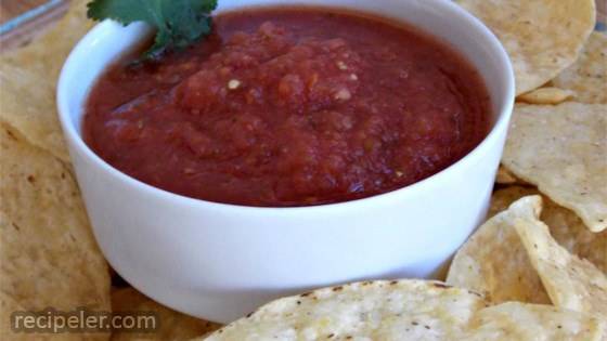 Authentic Mexican Restaurant Style Salsa