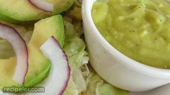 Avocado Salad with Avocado-Lime Vinaigrette