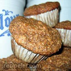 banana bran muffins