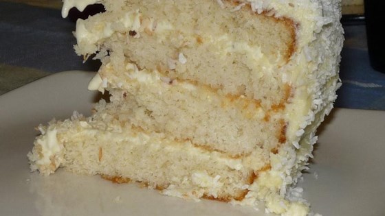 brazilian-style moist coconut cake