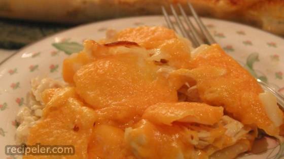 Cheesy Chicken and Potato Casserole