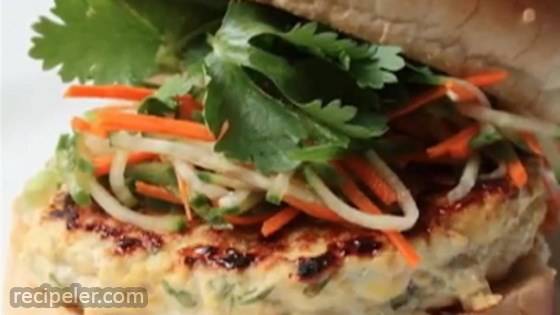 Chef John's Chicken Satay Burger