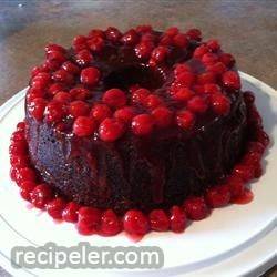 cherry chocolate cake