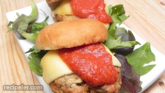 Chicken Parmesan Burger