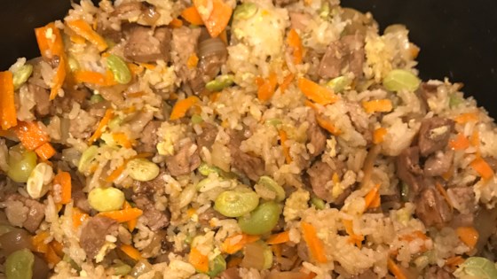 chinese pork fried rice