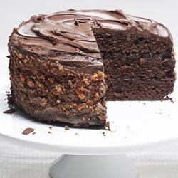 chocolate buttermilk layer cake