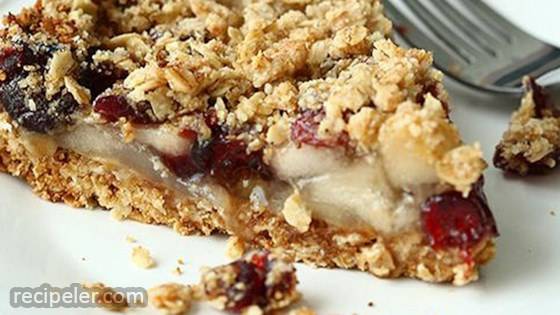 Easy Apple Berry Crumble Pie