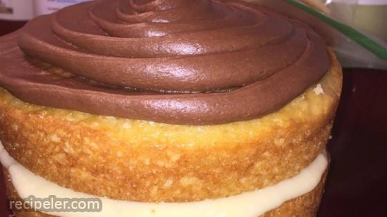 Easy Custard Cake Filling