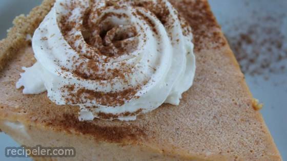 Easy Freezy Pumpkin Pie