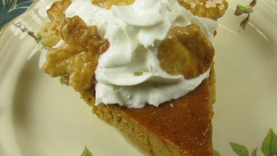 easy maple pumpkin pie