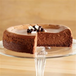 fudge truffle cheesecake from eagle brand®