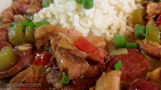 Gluten-Free Chicken and Sausage Gumbo