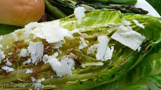 Grilled Hearts of Romaine