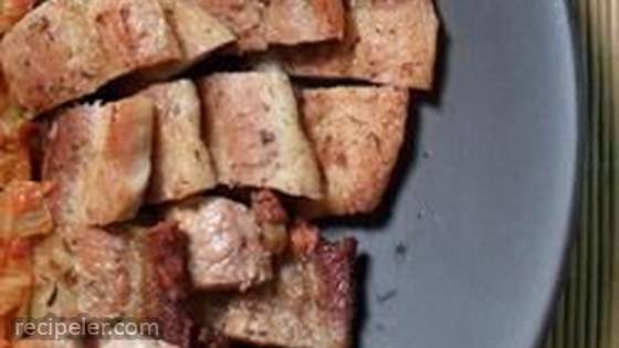 Herb Samgyupsal (Korean Grilled Pork Belly)