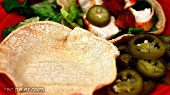 Homemade Tortilla Bowl