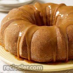 Moist Caramel Apple Cake by JELL-O