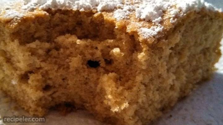 moist, tender spice cake