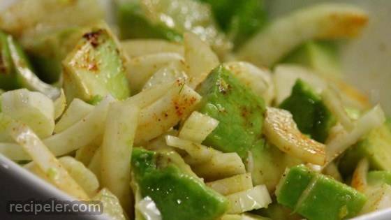 nsalata di Finocchi e Avocado (Fennel and Avocado Salad)