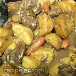 Oven Stew with Burgundy Wine