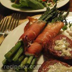 prosciutto wrapped asparagus