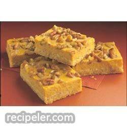 pumpkin cheesecake bars from eagle brand®