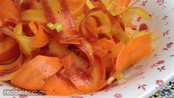 Rainbow Carrot Salad