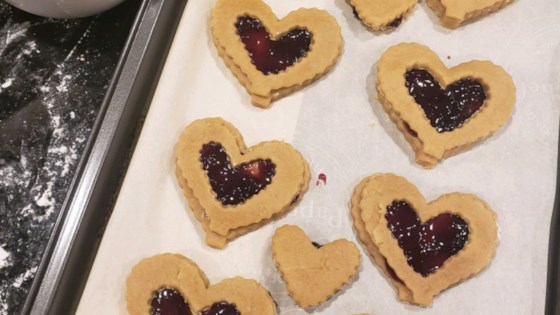 raspberry hearts