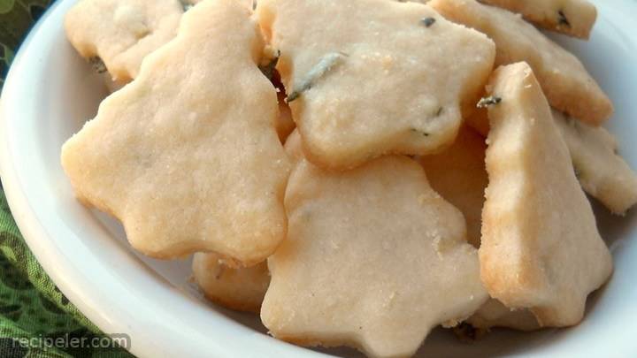 rosemary shortbread cookies