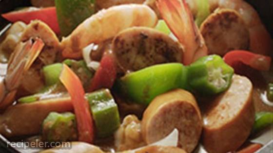 Sausage and Shrimp Gumbo