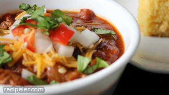 Slow-Cooked Chili