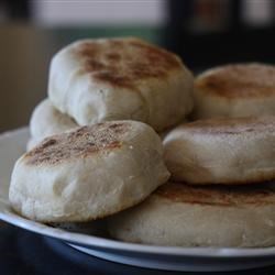 sourdough english muffins