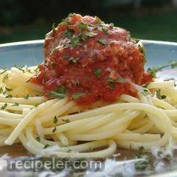 Spaghetti With Marinara Sauce