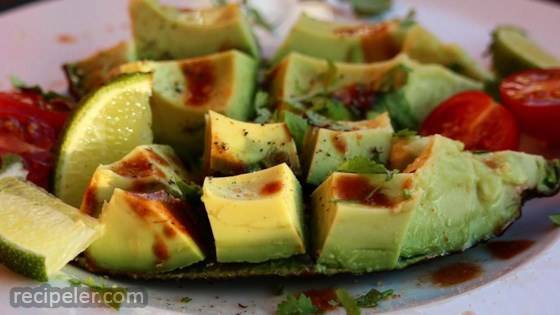 Spicy Avocado Snack